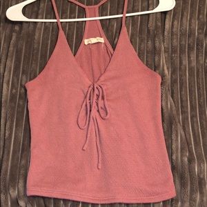 L.A hearts spaghetti strap tank top
